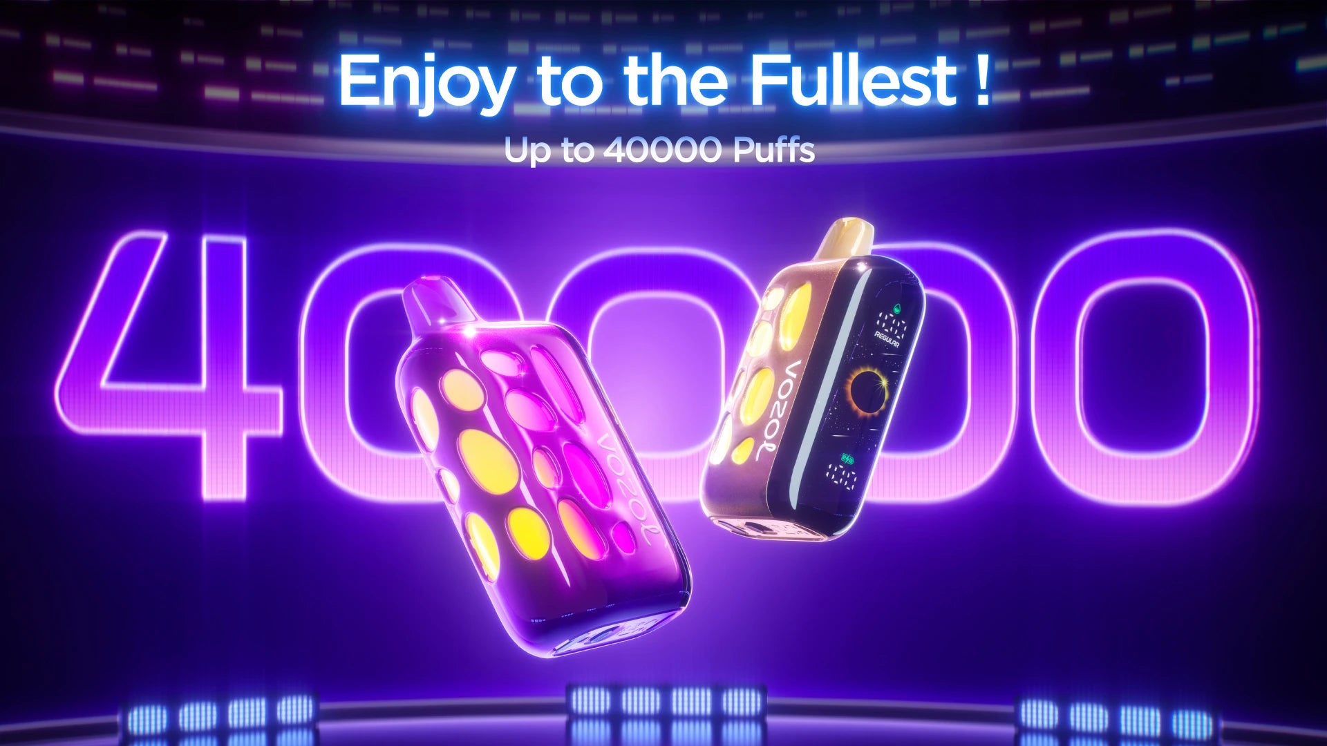 VOZOL RAVE 40000  Glow To The Max!