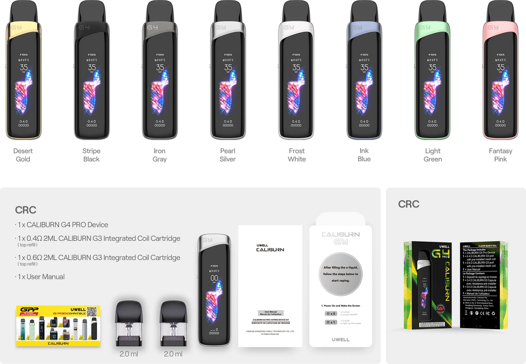 UWELL CALIBURN G4 PRO
